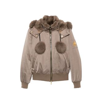 Moose Knuckles Zip-fastening Hooded Bomber Jacket