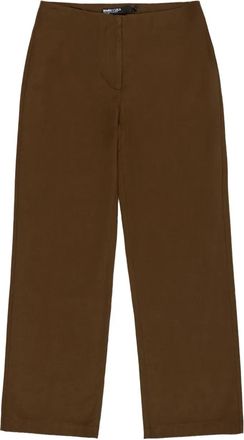 Bimba & Lola concealed-fastening trousers - Brown