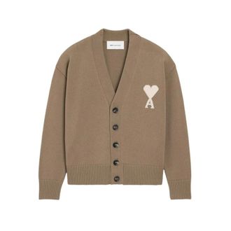 Ami Cardigans, male, Beige, Size: XL ADC Cardigan