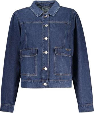 Pepe Jeans London Dames, Jassen, Blauw, Maat: XS Katoen