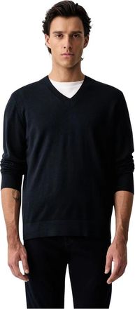 Marc O'Polo Maglia con scollo a V - - Knitwear - Uomo - Blu - S