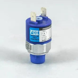 Fox Pressostato K4sp-nc 1/4 1-12bar Bouton Fox K4spc