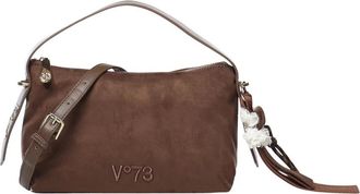 V&deg; 73 Danielle Schoudertas - Dames - Schoudertassen - Bruin - ONE Size - Polyester - Tassen