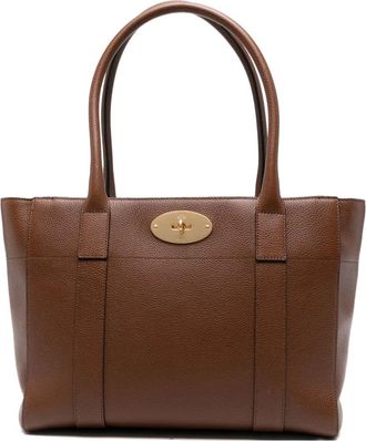 Mulberry small Bayswater 9 To 5 tote bag - Brown