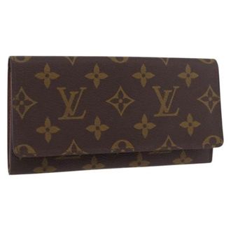 Louis Vuitton Pre-owned Long Wallet - - Pre-owned - Donna - Marrone - ONE SIZE