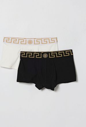 Versace set 2 slip in cotone stretch
