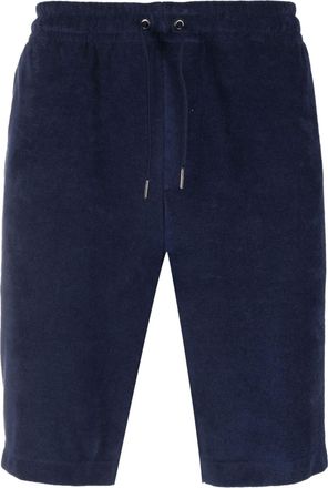 Polo Ralph Lauren Terry drawstring-waist shorts - men - Recycled Polyester/Cotton - L - Blue