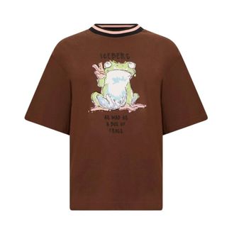 Iceberg T-Camicie - - Tops - Donna - Marrone - M