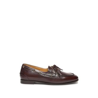 Bally Sailor Shoes, female, Brown, Size: 8 US Flat Shoes
