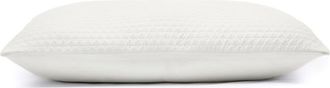 Boll & Branch Signature Texture Stitch Organic Cotton Pillow Sham in White at Nordstrom, Size Standard