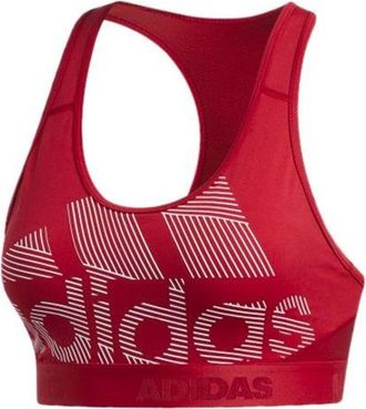 adidas (WMNS) adidas Drst Alphaskin Padded Bra Red FJ3619
