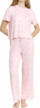 Honeydew Intimates All American Pants Set In Flora Strawberries