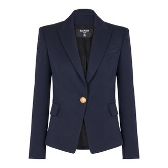 Balmain Mujer, Chaquetas, Azul, Talla: L