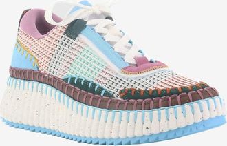 Chloé Umweltfreundliche niedrige Sneakers aus Mesh Nama