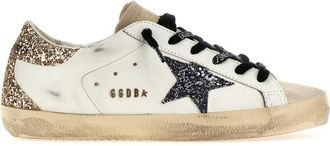 Golden Goose White Superstar Sneakers