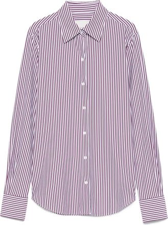 Xacus Camicia a righe - Rosso