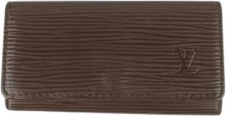Louis Vuitton unisex, Pre-owned, Bruin, Maat: ONE Size Leer