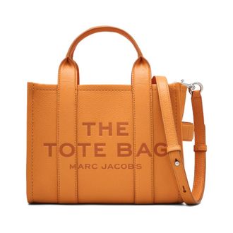 Marc Jacobs The Small Leather Tote - female - Marc Jacobs - Handbags - Orange - ONE SIZE - Bags