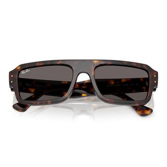 Ray-Ban Sunglasses, unisex, Brown, Size: 56 MM Rb4454 Lukas Sunglasses