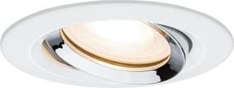 Paulmann Foco led empotrable ajustable redondo en metal cromo di&aacute;m: 9,3cm