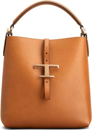 Tod's Stijlvolle Schoudertas - Dames - Handtassen - Bruin - ONE Size - Tassen