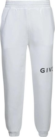 Givenchy Archetype Slim Fit Jogger Pants - Heren - Sweatpants - Wit - XL - Katoen - Broeken