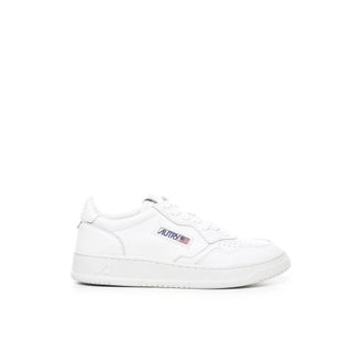 Autry Medalist Low - Heren - Sneakers - Wit - 41 EU - Katoen - Schoenen