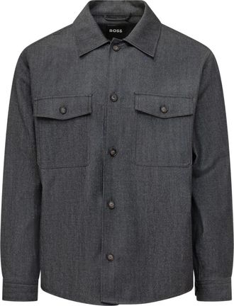 HUGO BOSS C-Carper Jas - Heren - Zomerjassen - Grijs - L - Jassen