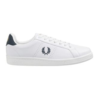 Fred Perry Heren, Schoenen, Wit, Maat: 42 EU Leer