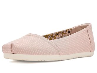 Toms Alpargata Ballet Womens Dress Flat Shoes Medium Pink : 9.5 B - Medium, Textile