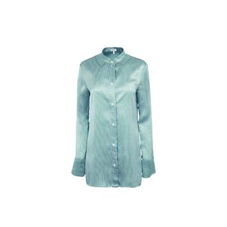 Loewe Seidenmischung gestreiftes Hemd