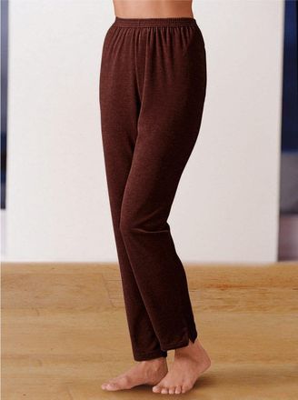 Feel Good Nickihose FEEL GOOD, Damen, Gr. 36/38, Normalgr&ouml;ssen, braun, 80% Baumwolle, 20% Polyester, unifarben, Hosen Nickihose