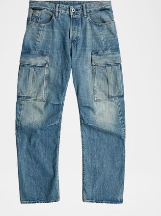 G-Star Mens Contor 3D Denim Cargo Pants