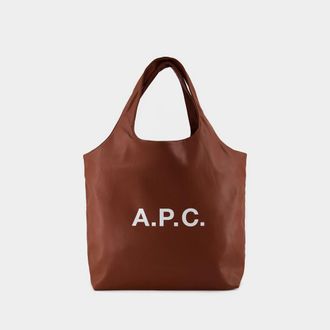 A.P.C. Ninon draagtas - A.P.C - Synthetisch - Bruin