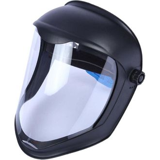 OEM Casco Integral Con Visera, Tratamiento Antivaho, Ala De Seguridad, Protecci&oacute;n Antica&iacute;das, M&aacute;scara De Doble Banda