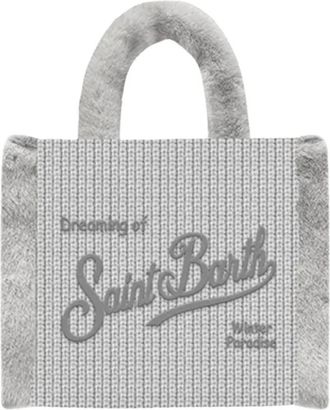 Saint Barth Donna, Borse, Grigio, Taglia unica, new