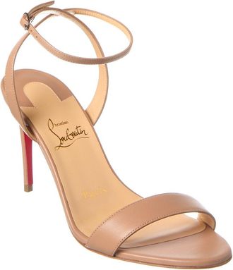 Christian Louboutin Loubigirl 85 Leather Sandal