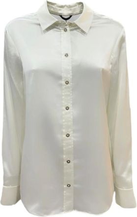 Guess Dames, Blouses & Shirts, Wit, Maat: 2XL
