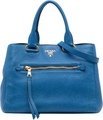 Prada Pre-owned Prada Vitello Daino Open Convertible Tote Ladies 6QB9ZVX6YD9F1II5