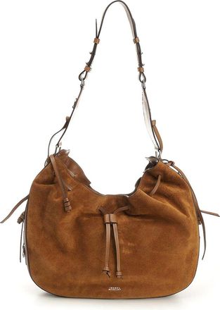 Isabel Marant Bolton Medium Suede Shoulder Bag