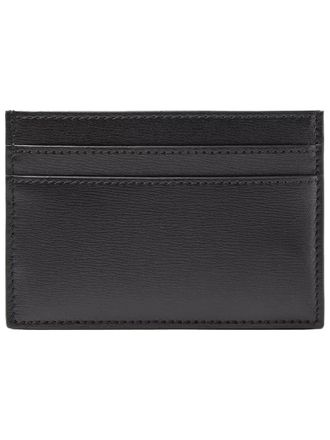 Fendi Squared FF Leather Card Case - Black