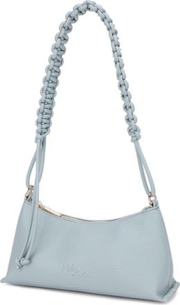 Mali + Lili Phoebe Vegan Leather Shoulder Bag in Sea Blue at Nordstrom