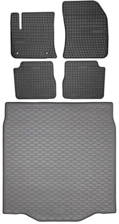 OEM Juego De Alfombrillas De Goma Para Coche Y Alfombrilla Para Maletero Para Citro&euml;n E-c4x Hatchback A Partir De 2022