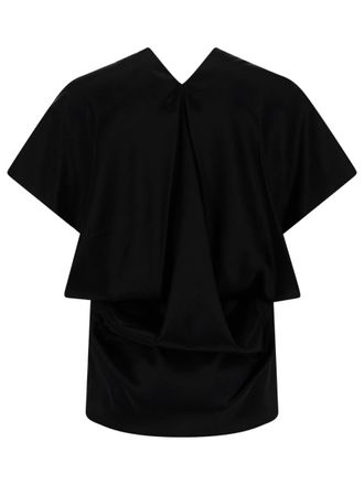 Nina Ricci Silk Blouse - Black