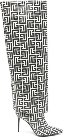 Balmain Stivali Ariel 100mm - Nero