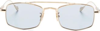 Cutler and Gross x TGF Bowie rectangle sunglasses - Gold
