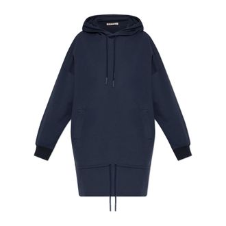 Marni Short Dresses, female, Blue, Size: 2XS Oversize Sweatshirt