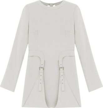 MISCI Leonora midi dress - women - Acetate/Viscose/Acetate - 42 - Neutrals