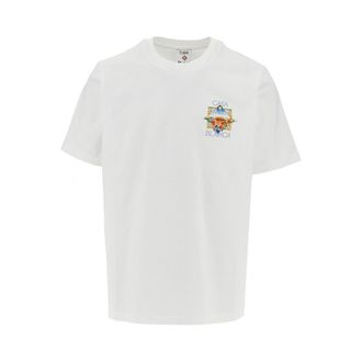 Casablanca Flower Court Icon print T-shirt Man XL