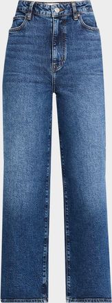 Frame Denim The Wide Crop Jeans